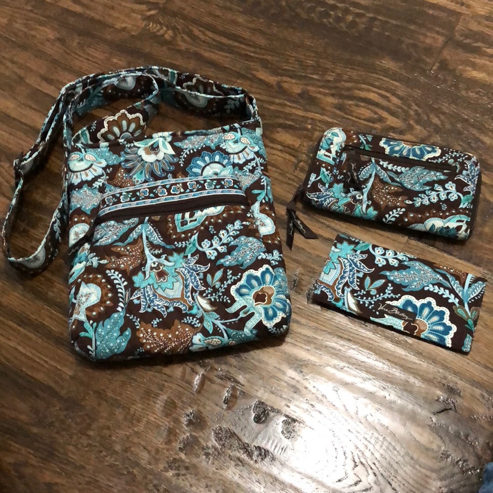 Vera Bradley Iconic Hipster in Java Blue